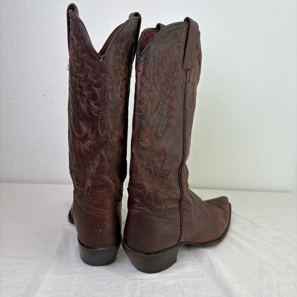 DAN POST Women Western Cowboy Boots Style 3464 Coastal Cowgirl Rodeo Ranch Sz 10 - Picture 10 of 16